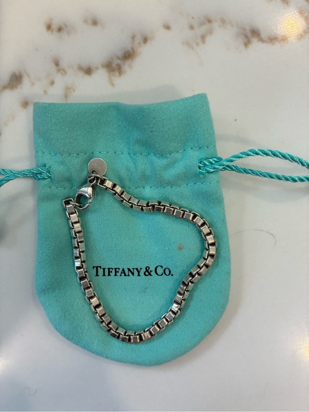 Tiffany & Co. Silver Venetian Link Bracelet - Picture 5 of 6